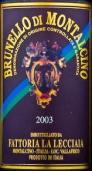 Fattoria La Lecciaia - Brunello di Montalcino 0 (750ml)