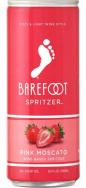 Barefoot - Pink Moscato Spritzer 0 (4 pack cans)