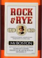 Mr. Boston - Rock & Rye (750ml)