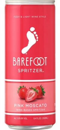 Barefoot - Pink Moscato Spritzer NV (4 pack cans) (4 pack cans)