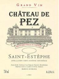 Chteau de Pez - St.-Estphe 2014 (750ml) (750ml)