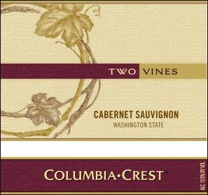 Columbia Crest - Two Vines Cabernet Sauvignon Washington NV (750ml) (750ml)