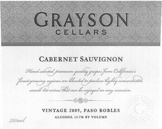Grayson - Cabernet Sauvignon Paso Robles 2023 (750ml) (750ml)