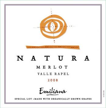 Natura by Emiliana - Merlot Rapel Valley NV (750ml) (750ml)