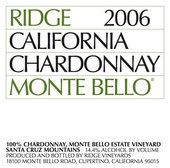 Ridge - Chardonnay Monte Bello Santa Cruz Mountains 2013 (750ml) (750ml)