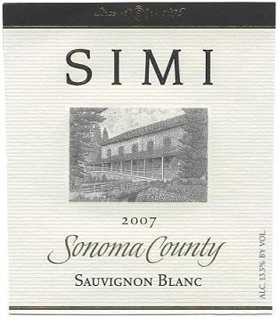 Simi - Sauvignon Blanc Sonoma County 2023 (750ml) (750ml)