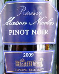 Maison Nicolas - Pinot Noir Vin de Pays dOc Rserve 2022 (750ml) (750ml)