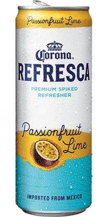Corona - Refresca Passionfruit Lime (6 pack 12oz cans) (6 pack 12oz cans)